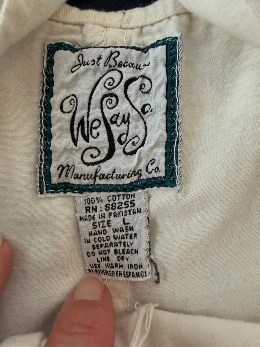 Vintage White denim Button-Front Dress